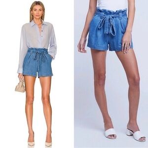 L’agence Hillary paperbag shorts 27 Paperbag Tie Waist Shorts L’agence $255